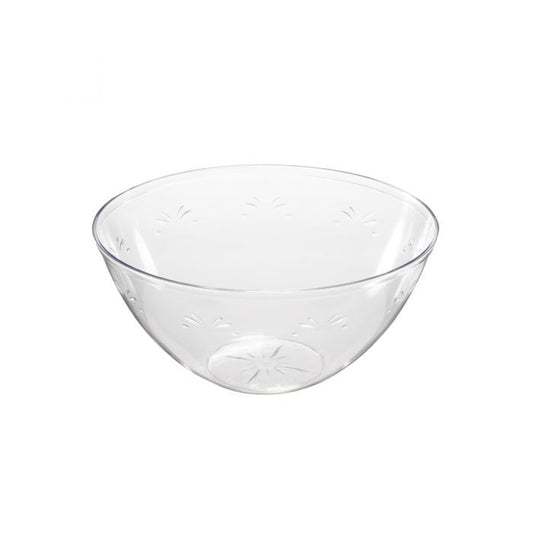 Embellish 8" Round Bowl (48 oz.) - Clear (#02280)