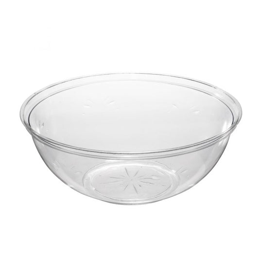 Embellish 12" Round Bowl (160 oz.) - Clear (#02282)