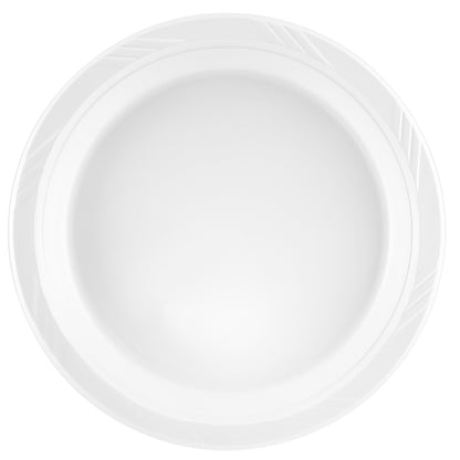 Plastico White - 10.25" Banquet Plates (#05213)