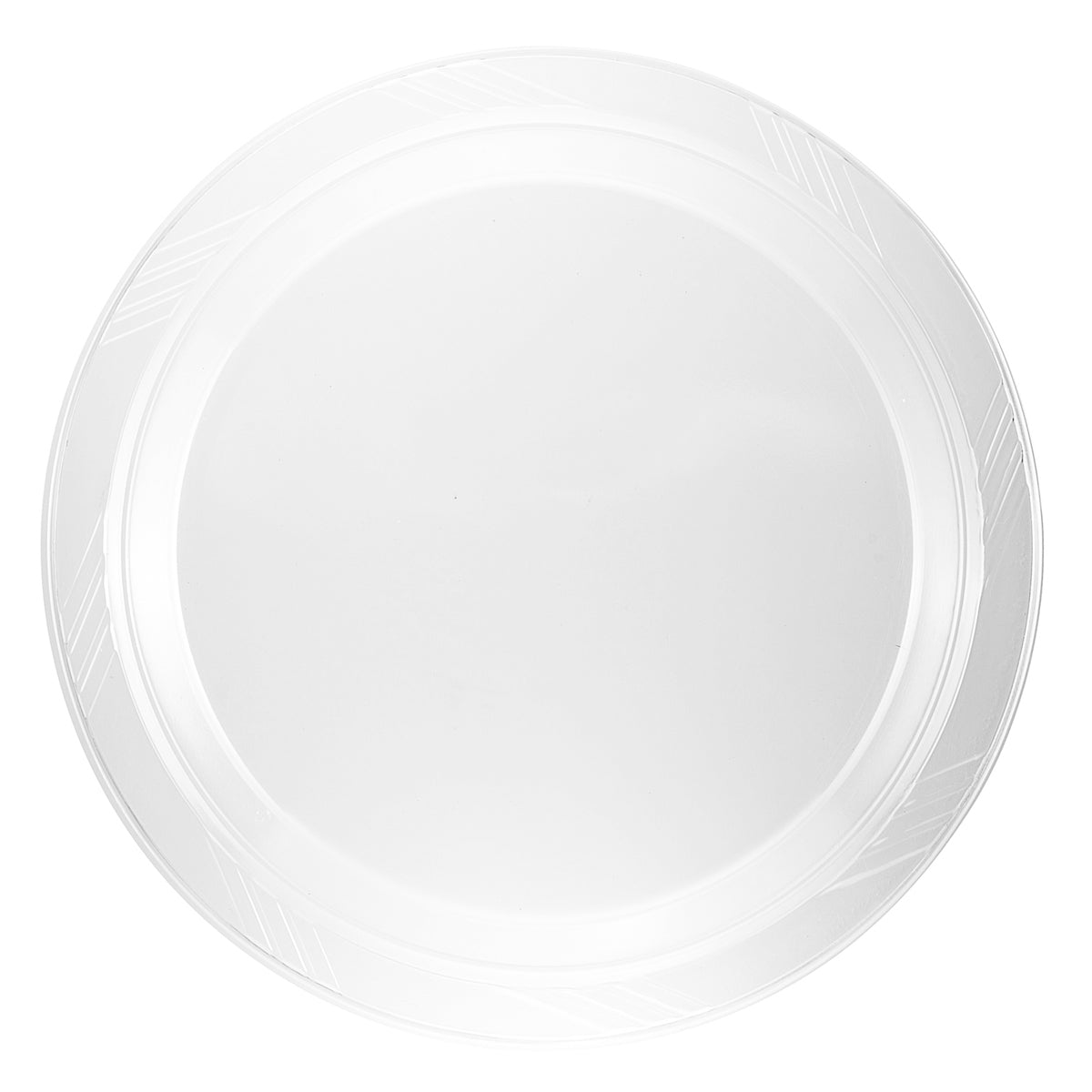 Plastico Clear - 10.25" Banquet Plates (#05223B)