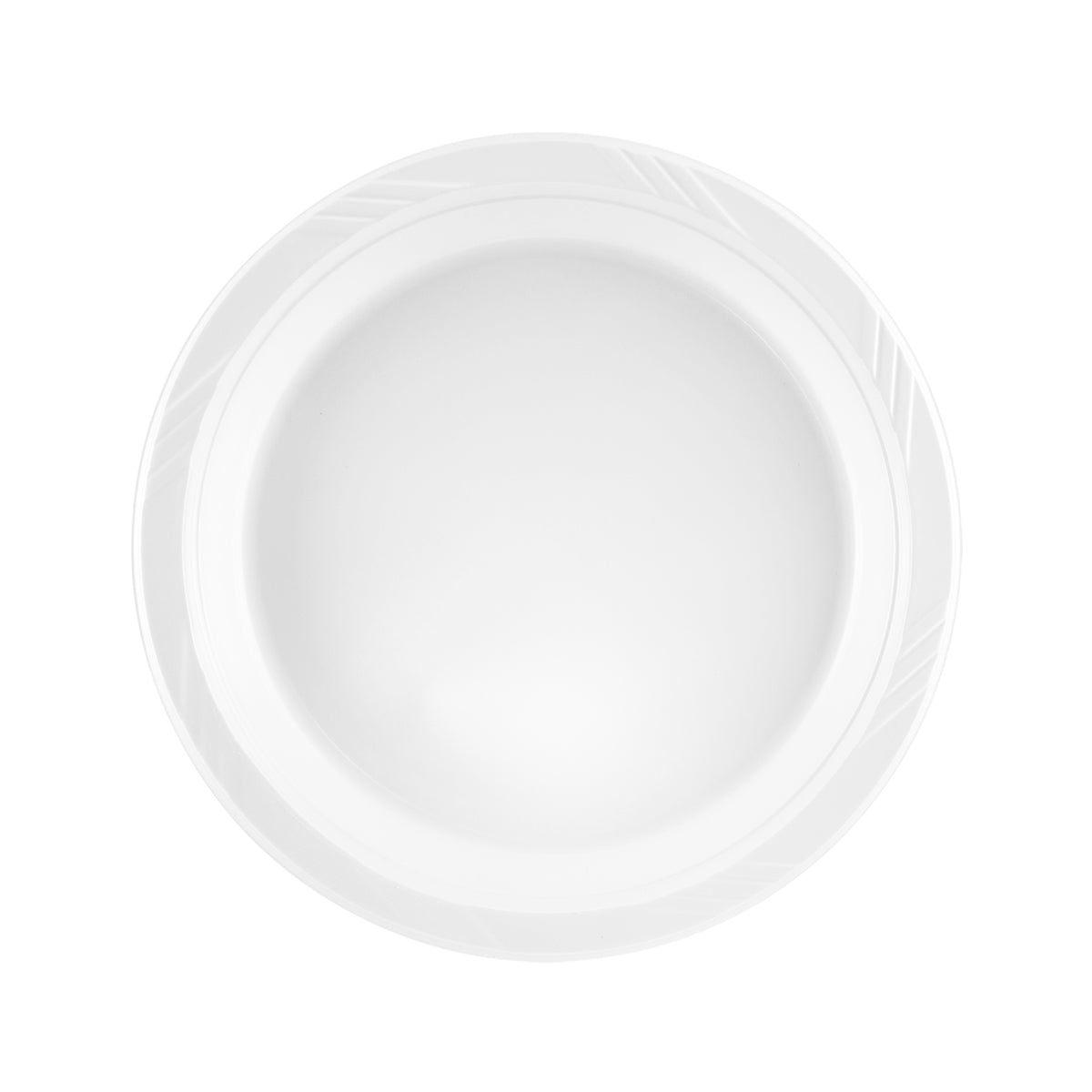 Plastico White - 6" Dessert Plates (#05235)