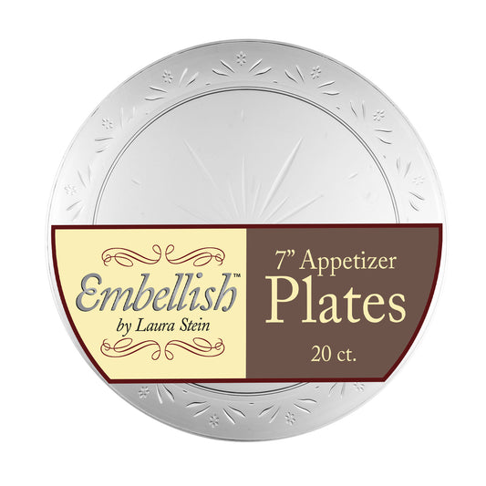 Embellish Clear - 7" Salad Plates - (#06707)