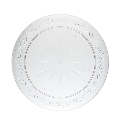 Embellish Clear - 9" Dinner Plates - (#06709)