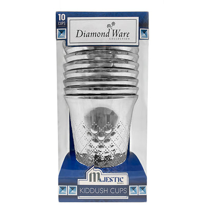 DiamondWare Majestic Series Kiddush Cups - 5 oz.  (#06715)