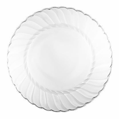 Poise Clear - 9" Dinner Plates (#06729)