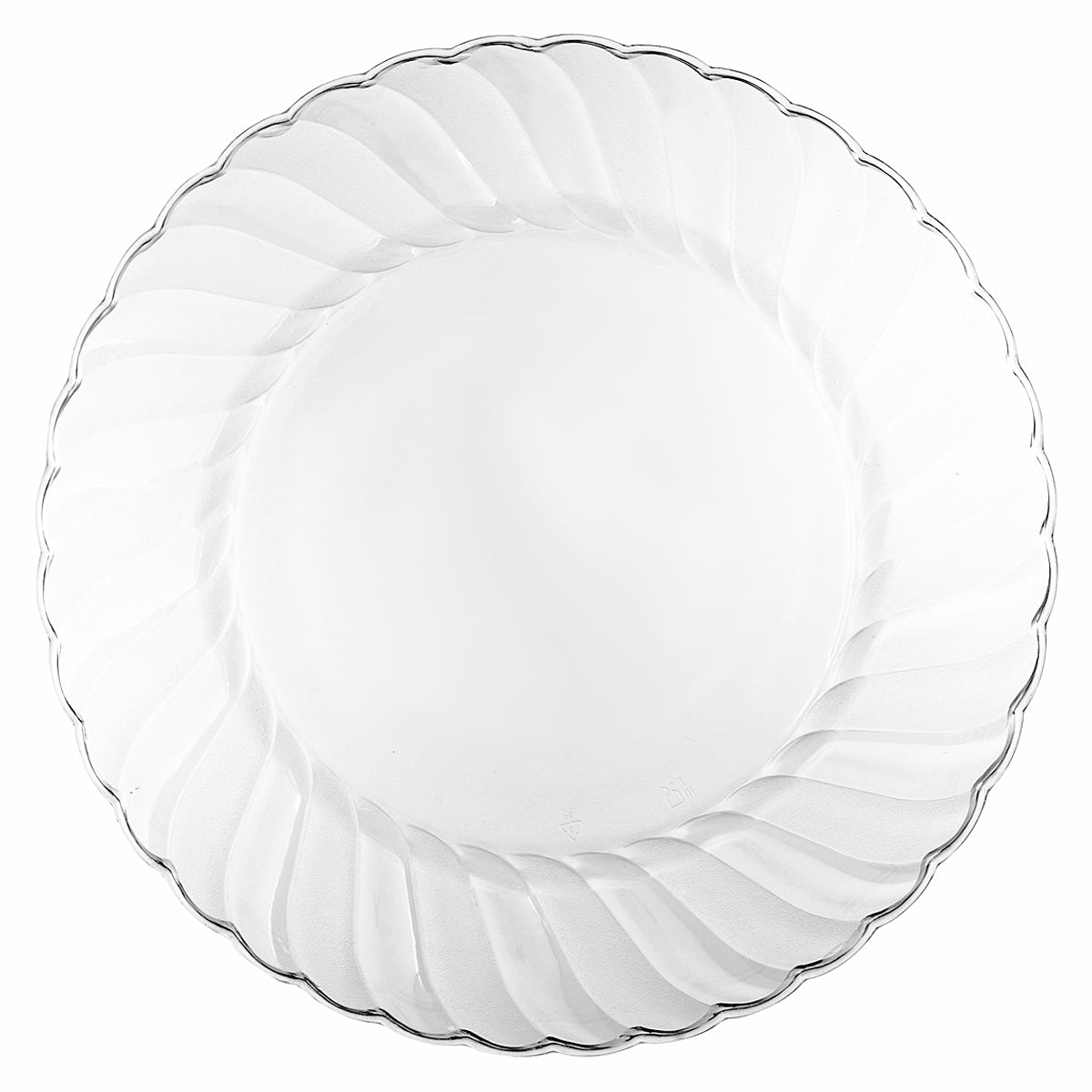 Poise Clear - 10.25" Dinner Plates (#06730)