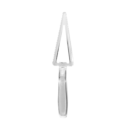 Cake Server - Clear Plastic (#06774)