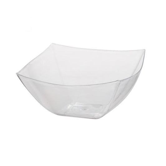 Dining Collection 32 oz. Square Bowl - Clear (#06782)