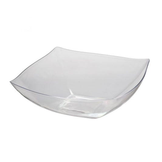 Dining Collection 64 oz. Square Bowl - Clear (#06783)