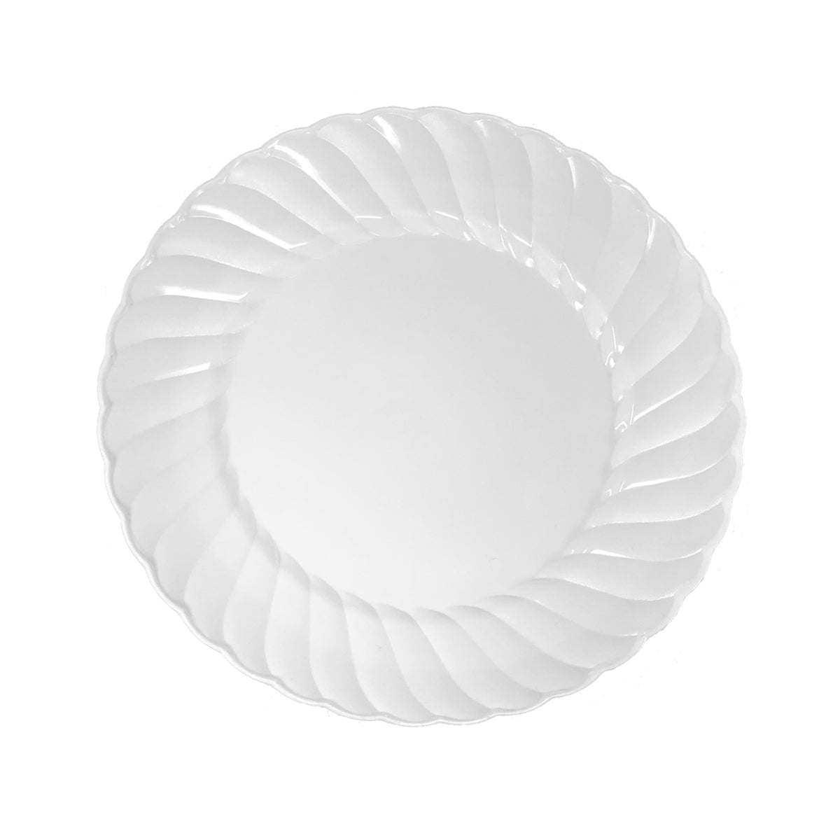 Poise White - 6" Dessert Plates (#06792)