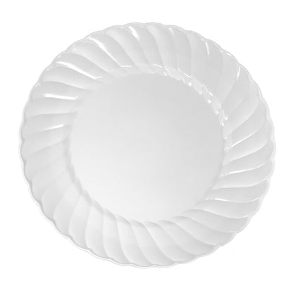 Poise White - 9" Dinner Plates (#06794)