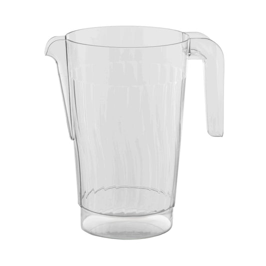 52oz. Clear Plastic Round Pitcher - (#06867)