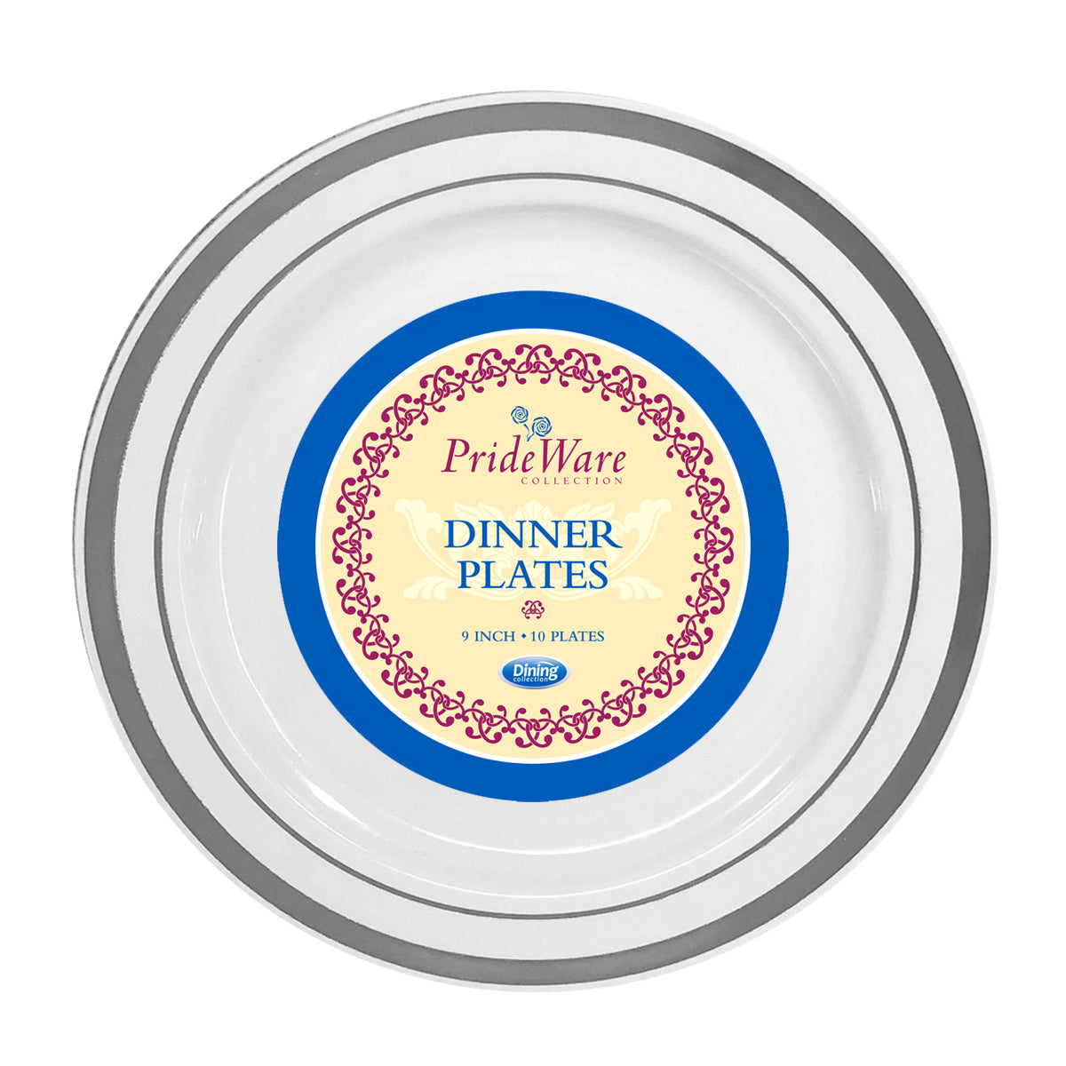 PrideWare Collection - 9" Dinner Plates (#07704)