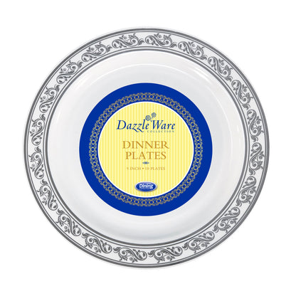 DazzleWare Collection - 9" Dinner Plates (#07724)