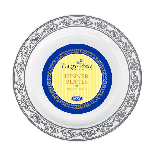 DazzleWare Collection - 9" Dinner Plates (#07724)