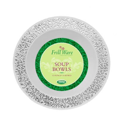 FrillWare Collection - 12 oz. Soup Bowls (#07741)