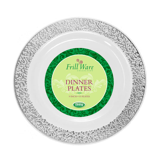 FrillWare Collection - 9" Dinner Plates (#07744)