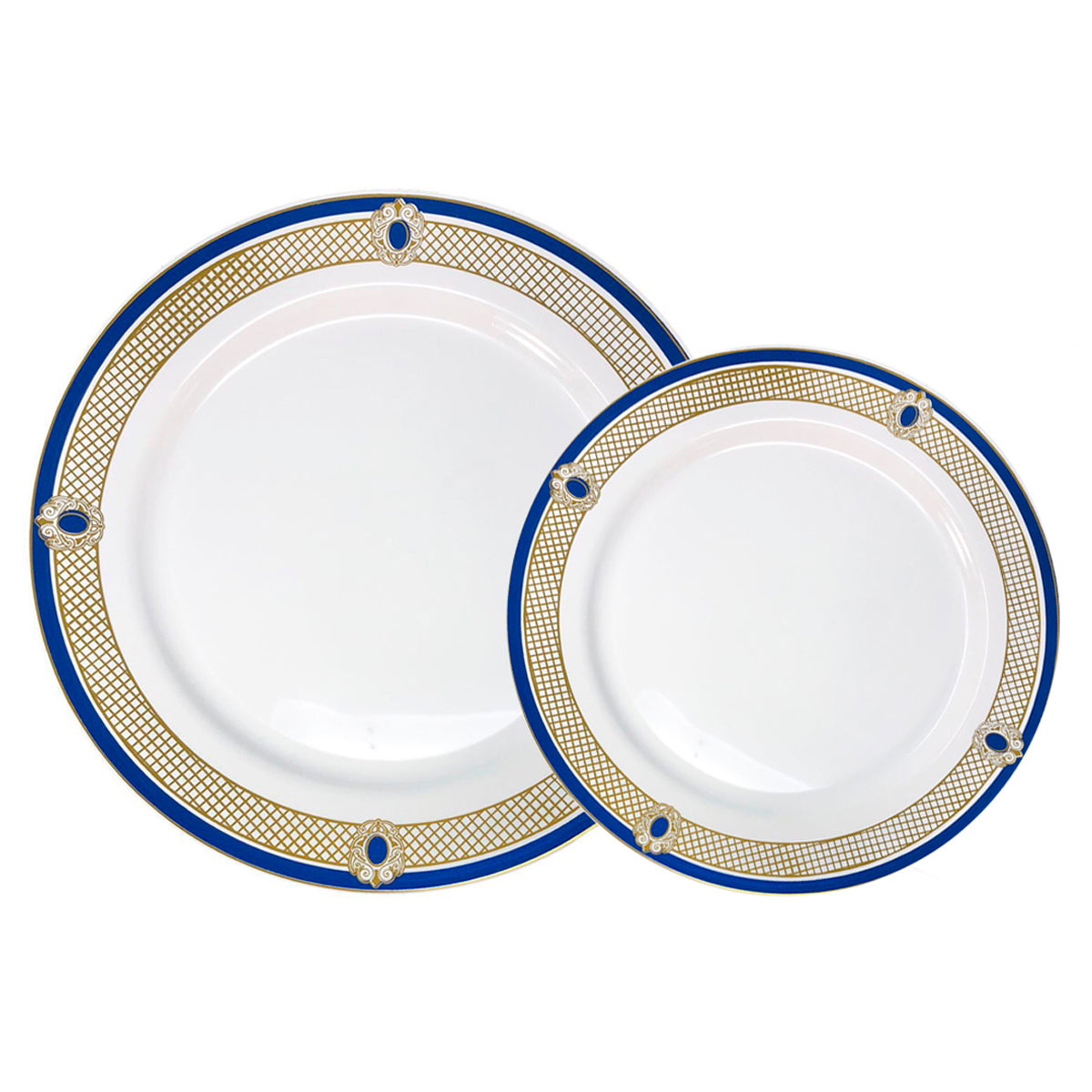 ChinaWare Elegant Series Combo Pack - 7.5" & 10.25" Plates (#07759)