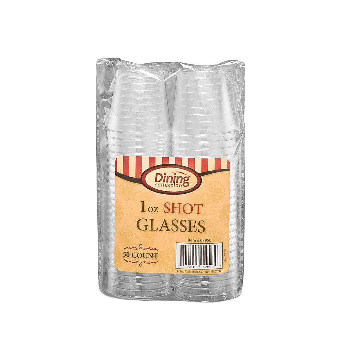 1 oz. Shot Glasses - Clear (#07950)