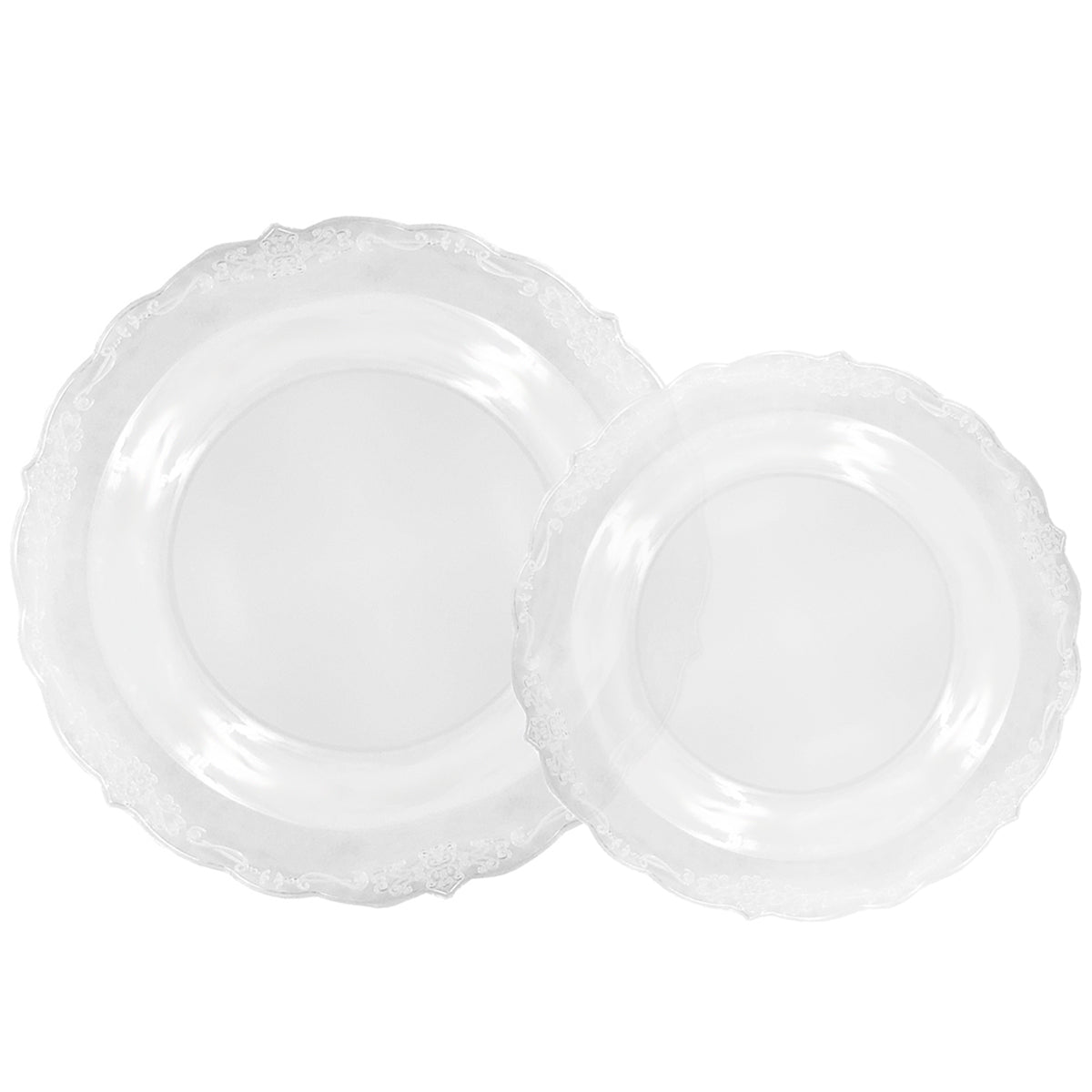 VintageWare Clear Combo Pack - 5 oz. & 12 oz. Bowls (#07976)