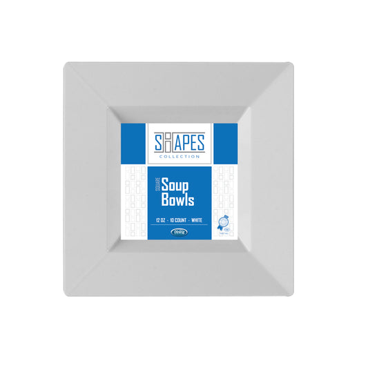 Shapes Collection - 12 oz. Square Soup Bowls (#08611)