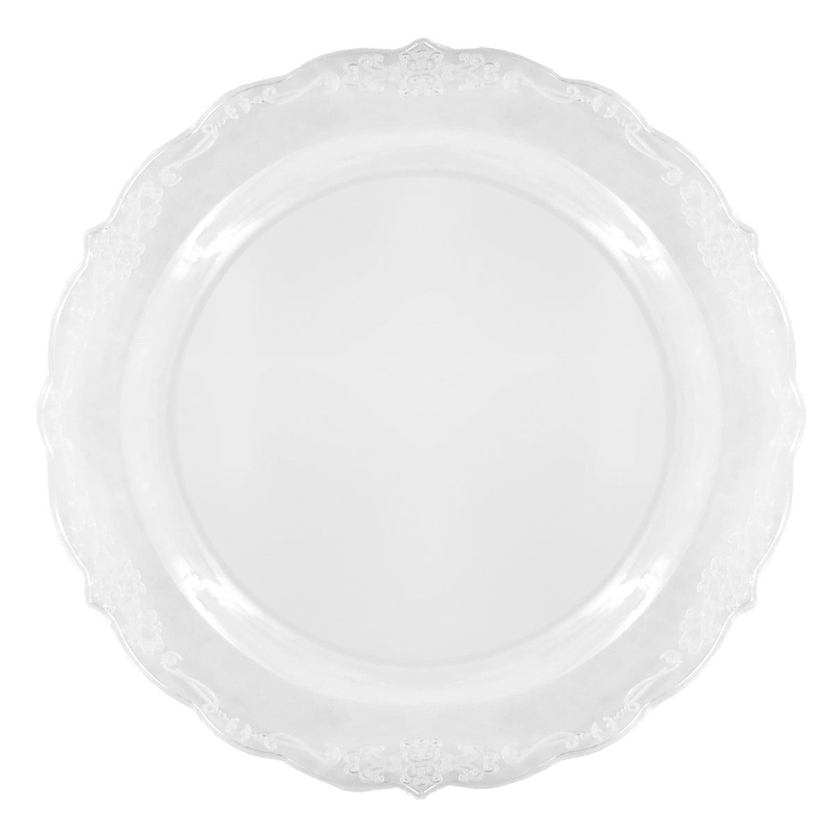 VintageWare Clear - 10" Banquet Plates (#08655)