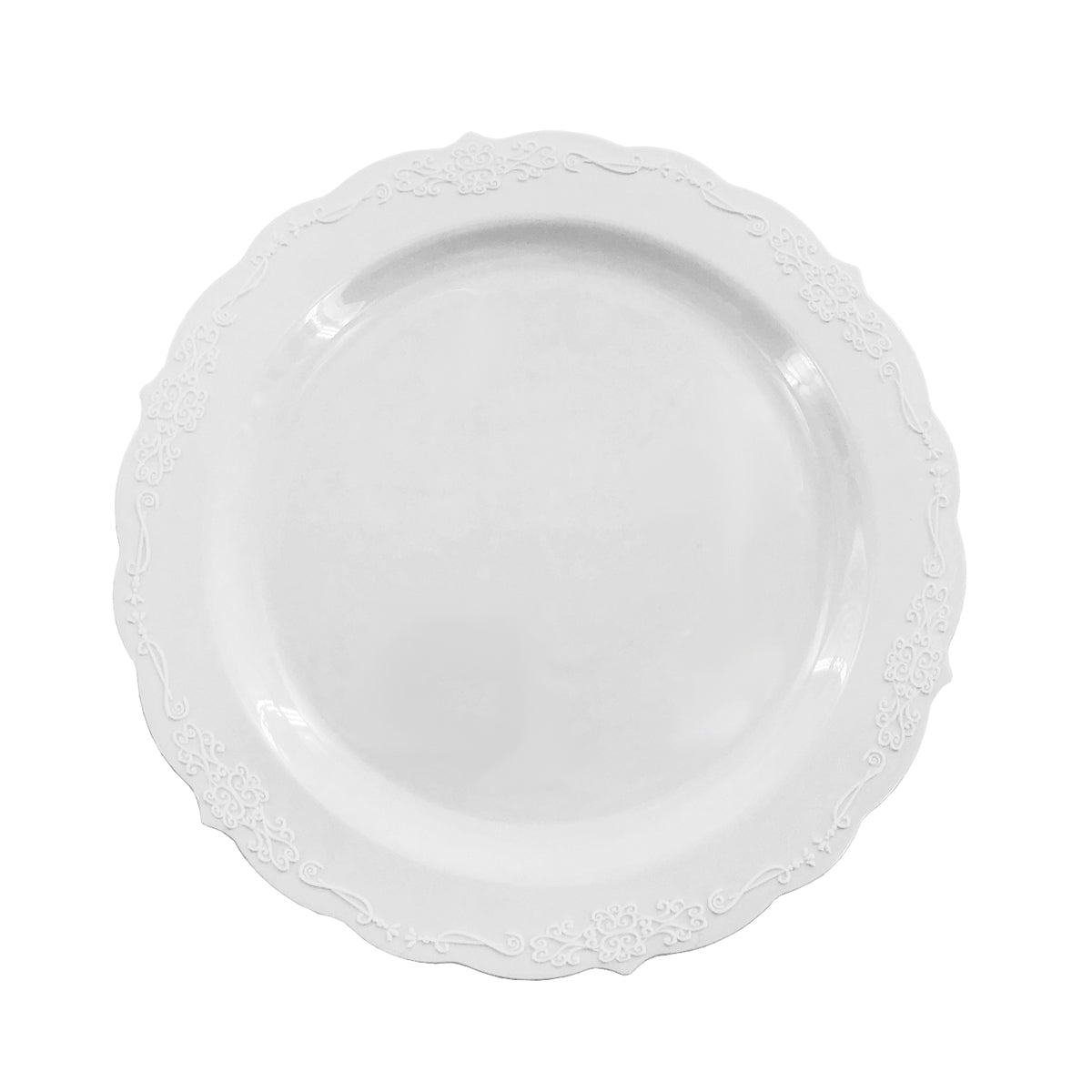 VintageWare White - 7" Salad Plates (#08663)