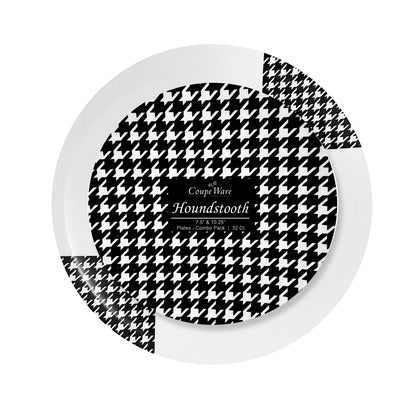 CoupeWare Houndstooth Combo Pack - 7.5" & 10.25" Plates (#08727)