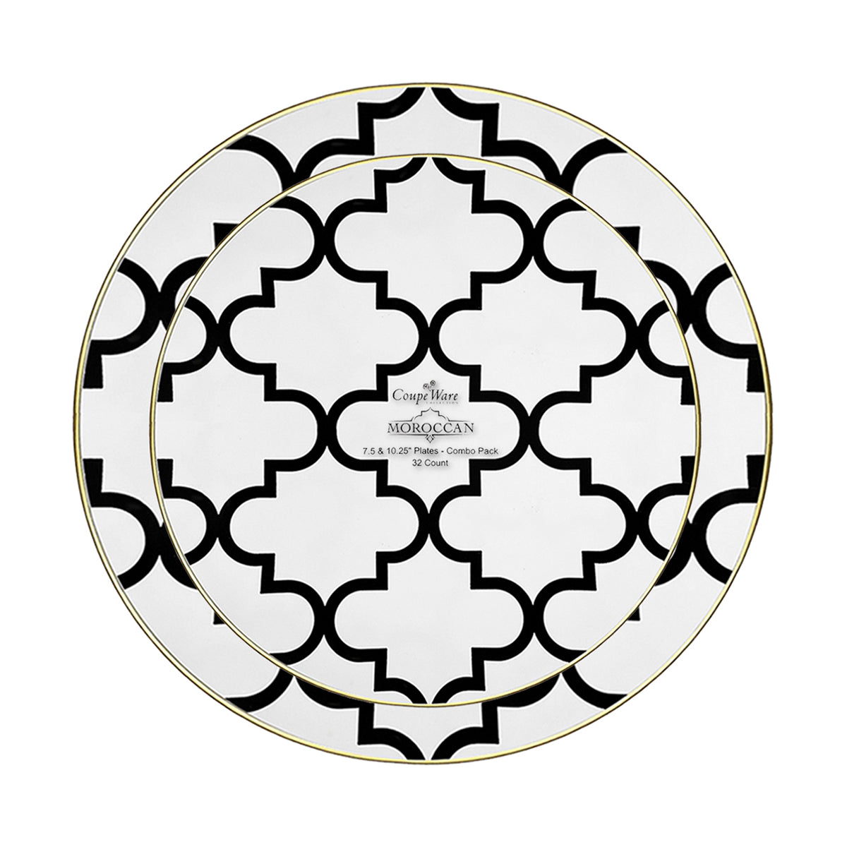 CoupeWare Moroccan Combo Pack - 7.5" & 10.25" Plates (#08767)