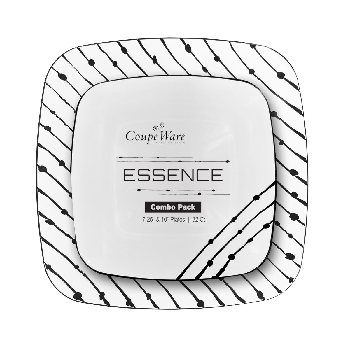 CoupeWare Essence Combo Pack  - 7.25" & 10" Plates (#08781)