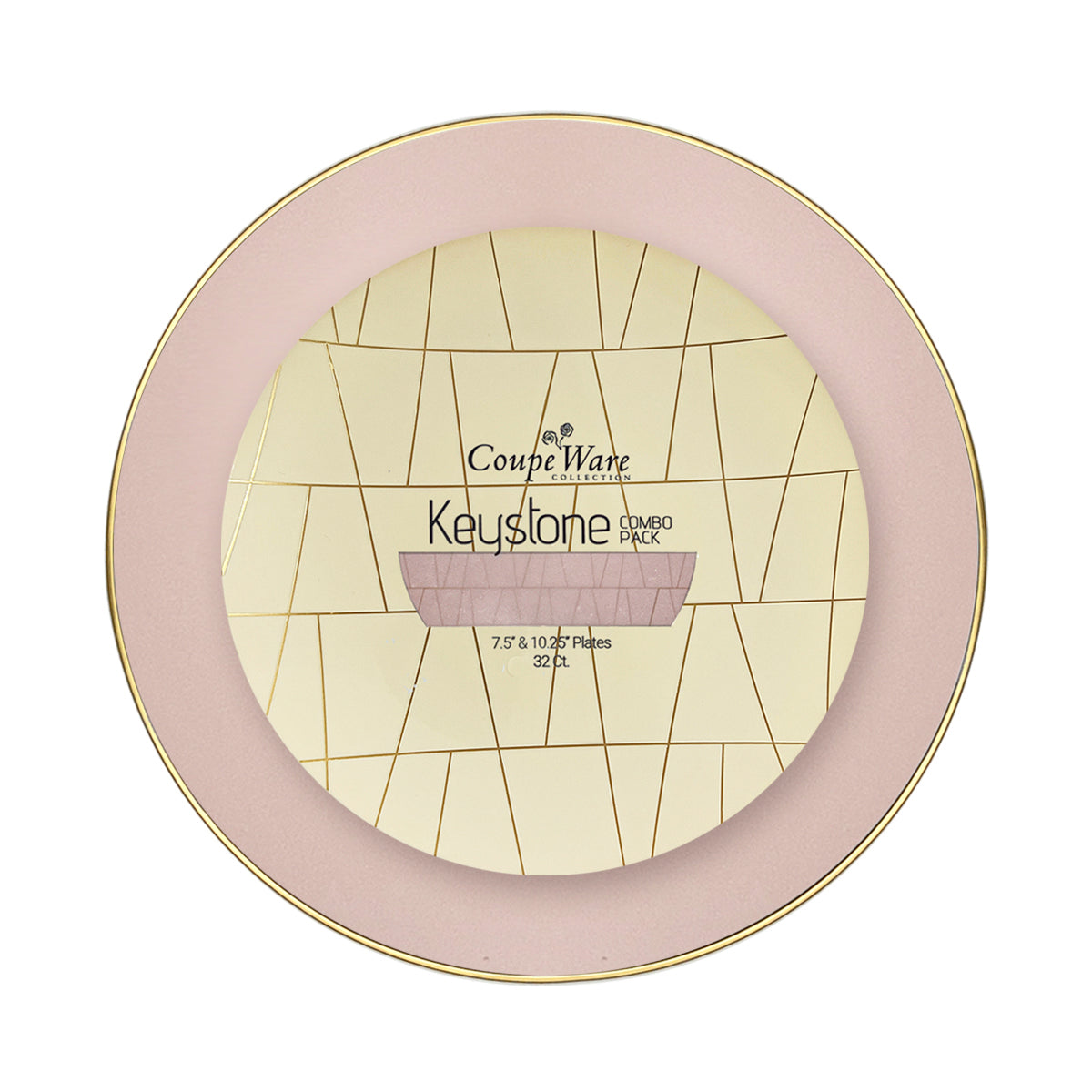 CoupeWare Keystone Combo Pack - 7.5" & 10.25" Plates (#08792)