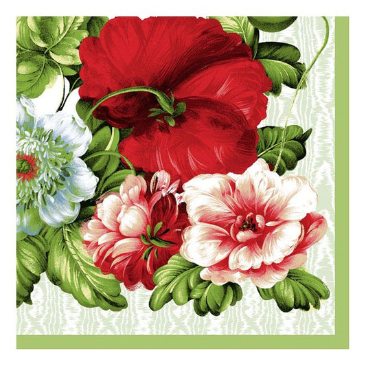 Dining Collection Lunch Napkins - Roses Are Red  (#24000)