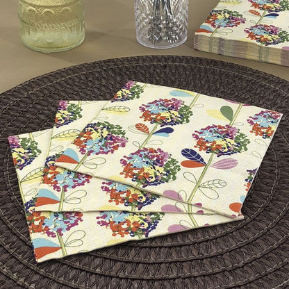 Dining Collection Lunch Napkins - Ball of Blooms (#24001)