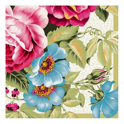 Dining Collection Lunch Napkins - Violets Are Blue (#24009)