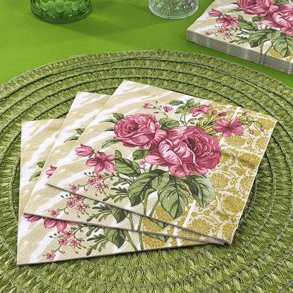 Dining Collection Lunch Napkins - Vintage Rose (#24010)