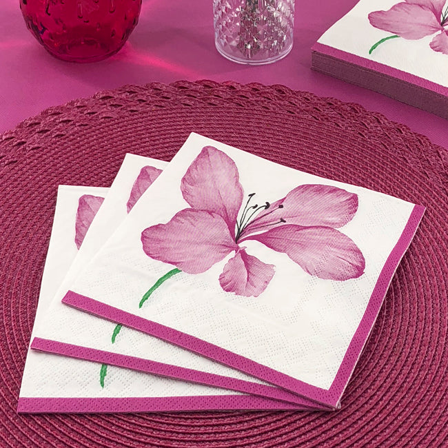 Dining Collection Lunch Napkins - Lilac Delight (#24012)