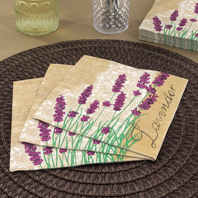 Dining Collection Lunch Napkins - Lavender (#24013)