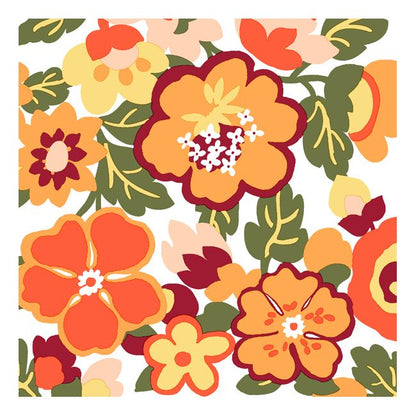 Dining Collection Lunch Napkins - Scattered Blossoms (#24024)