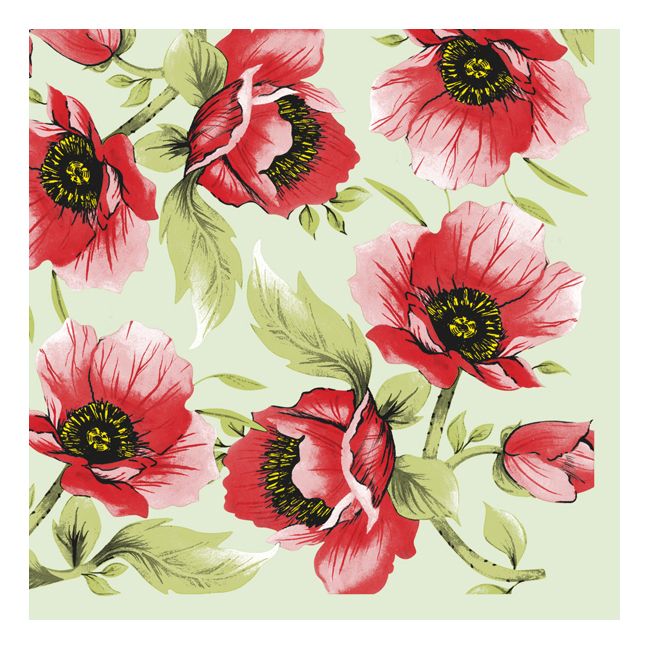 Dining Collection Lunch Napkins - Merry in Red (#24026)