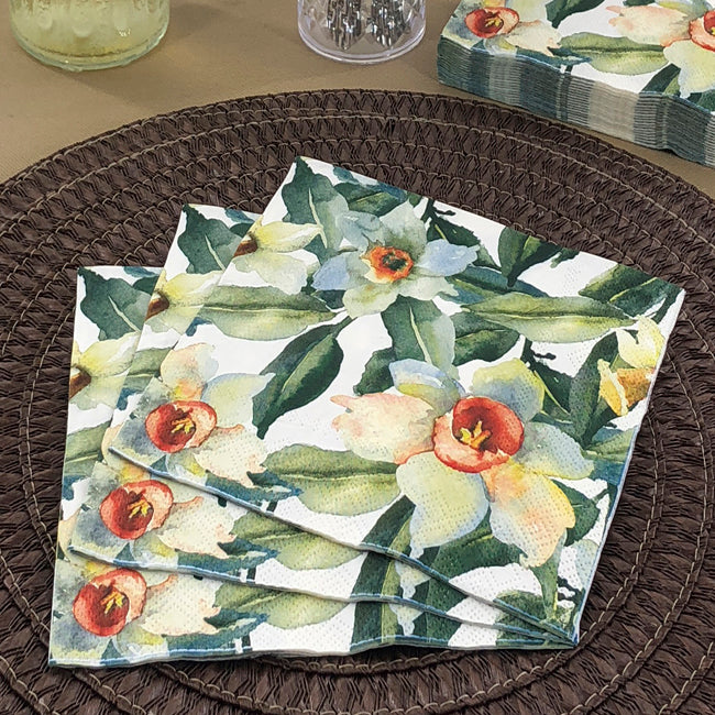 Dining Collection Lunch Napkins - Flower Shower (#24029)