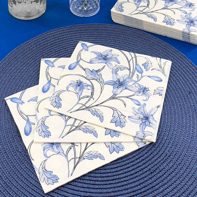 Dining Collection Lunch Napkins - Indigo Delight (#24034)