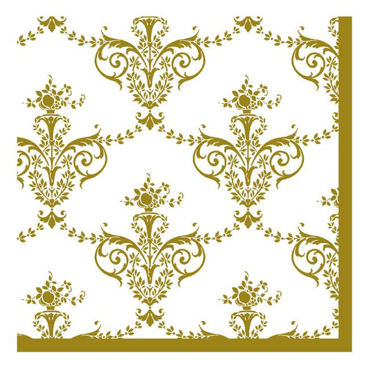 Dining Collection Lunch Napkins - Royal Fleur-de-lis (#24117)