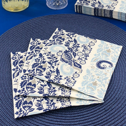 Dining Collection Lunch Napkins - Rapture in Blue (#24121)