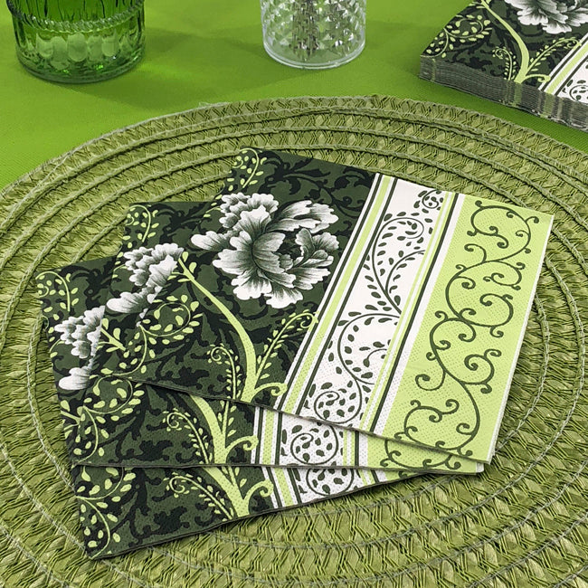 Dining Collection Lunch Napkins - Emerald Majesty (#24123)