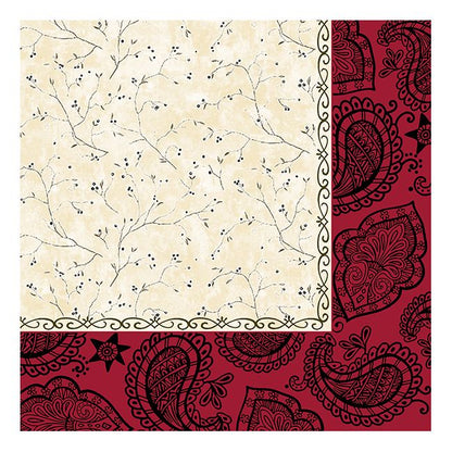 Dining Collection Lunch Napkins - Crimson Bliss (#24126)