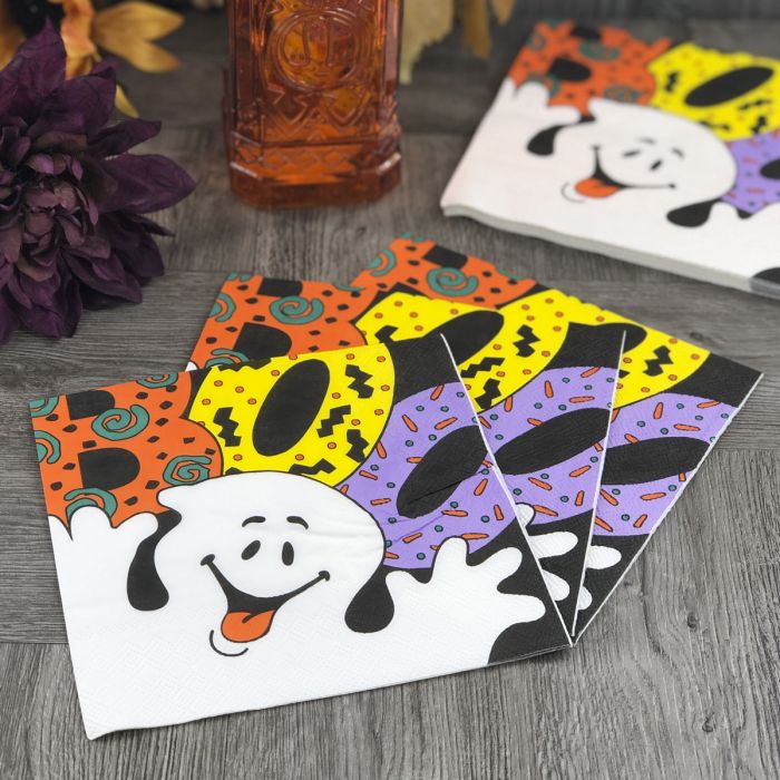 Halloween Lunch Napkins - Boo Ghost (#24252)