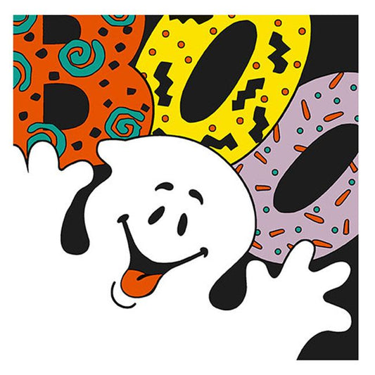 Halloween Lunch Napkins - Boo Ghost (#24252)