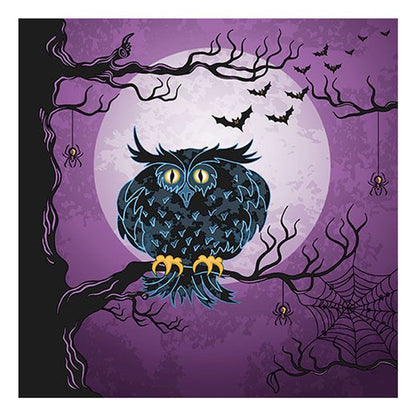 Halloween Lunch Napkins - Eerie Owl (#24264)