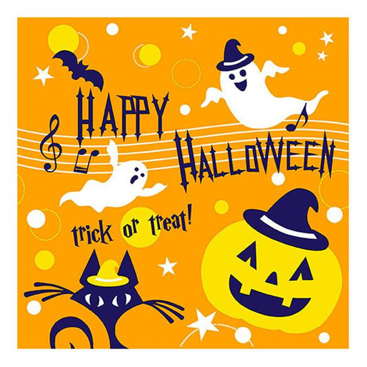 Halloween Lunch Napkins - Happy Halloween Medley (#24267)