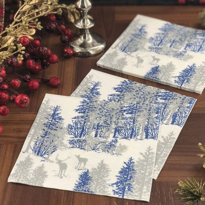 Christmas Lunch Napkins - Winter Wonderland (#24283)